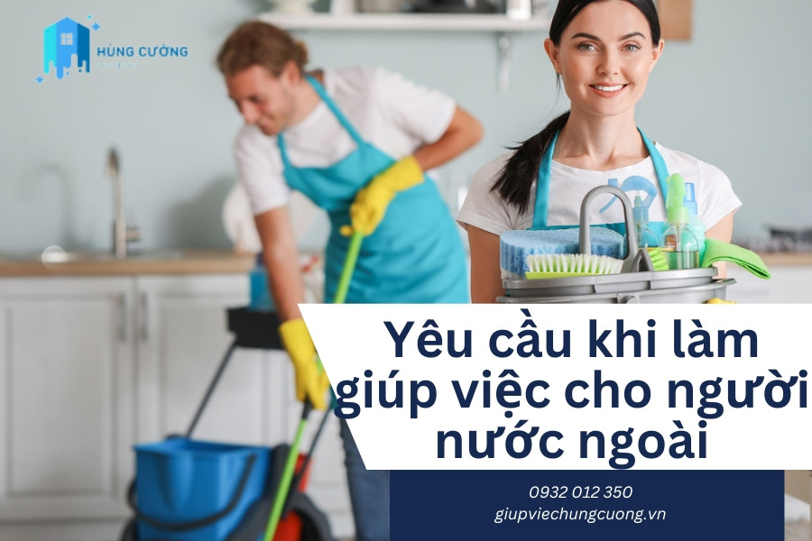 Cần đ&aacute;p ứng những y&ecirc;u cầu quan trọng khi l&agrave;m gi&uacute;p việc cho người nước ngo&agrave;i