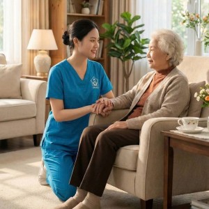Nhà riêng tại Bình Dương có 2 ông bà lớn tuổi ở Tân Phú