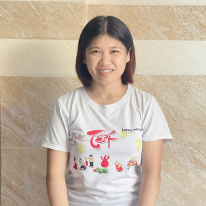 Chị Nương, sinh năm 1982, quê Sóc Trăng nhiều năm chăm bé – giúp việc nhà nhận việc đi làm ngay ạ