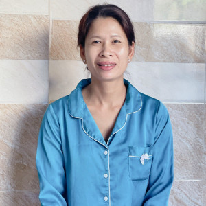 Chị Út 39 tuổi người Trà Vinh nhận việc đi làm kiếm tiền trang trải kinh tế gia đình khó khăn