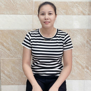 Chị Canh Nha, sinh năm 1993, quê Trà Vinh