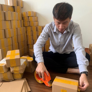 TUYỂN NHÂN VIÊN NAM ĐÓNG GÓI QUẦN ÁO TẠI GÒ VẤP (ĐI VỀ)