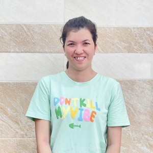 Chị Châu Thị Ánh Tuệ, sinh năm 1990, quê Ninh Thuận