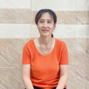 Chị Vũ Thị Thêm, sinh năm 1976, quê Thái Bình