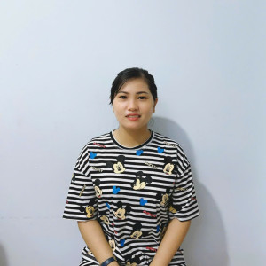 Chị Tài sinh 1996 quê Khánh Hòa. Tết ở lại với gia đình