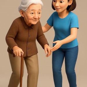 Bà nằm 1 chỗ, cần cô hỗ trợ hoàn toàn sinh hoạt, ở đường Minh Phụng, Quận 6