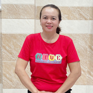 Chị Mai Kim Diễm Hằng, sinh năm 1979, quê Bình Thuận