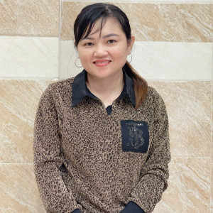 Chị Đẹp, sinh năm 1987, quê Bến Tre nhận giúp việc nhà chăm bé , phụ quán