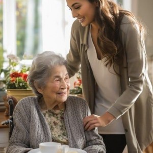 Tuyển cô chăm bà 90 tuổi ở Phan Đình Phùng, Phú Nhuận.