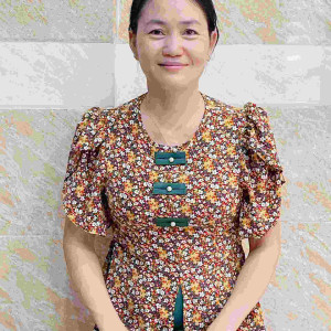 Chị Bảy quê Đồng Tháp, có 3 năm kinh nghiệm