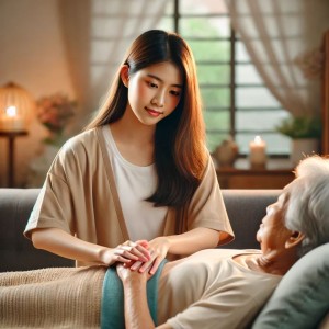 Cần tìm cô chăm bà 80 tuổi còn minh mẫn, ăn uống cần cô hỗ trợ