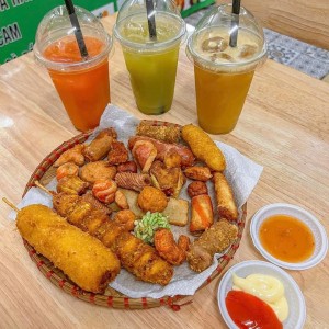 Lương 8tr, cần nam/nữ phụ quán - Quán ăn vặt – trà sữa – xiên que ở Bình Thạnh