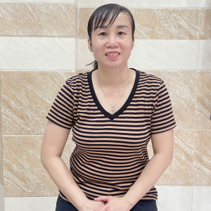 Chị Nguyễn Thị Cúc, sinh năm 1983, quê Hồ Chí Minh