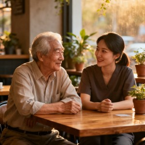 Ông ở chung cư Quận 2 tìm cô hiền lành về chăm sóc ông 80 tuổi