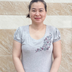 Chị Trần Thị Thu Hiền, sinh năm 1975, quê Bà Rịa - Vũng Tàu.