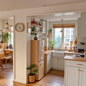 Nhà em ở Quận 3, nhà 2 lầu , gia đình có 3 người, cần cô giúp việc