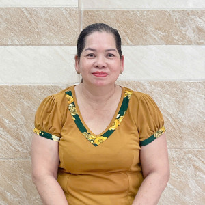 Cô Trần Thị Loan sinh năm 1970 quê  Bến Tre