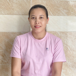 Chị Nha 31 tuổi người Trà Vinh nhận chăm bé – giúp việc nhà