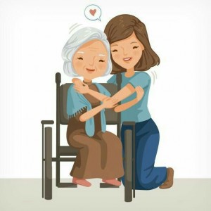 Bà dùng xe lăn nên cần cô về hỗ trợ, nhà bà ở Trần Hưng Đạo , Quận 5,