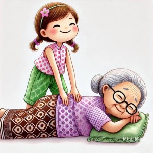 Bà mới mổ thoát vị đĩa đệm, cần người chăm