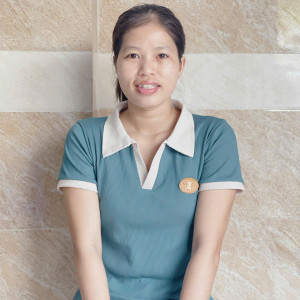 Chị Bân sinh năm 1995 quê Thừa Thiên Huế với 5 năm kinh nghiệm giúp việc nhà , nấu ăn phụ chăm bé