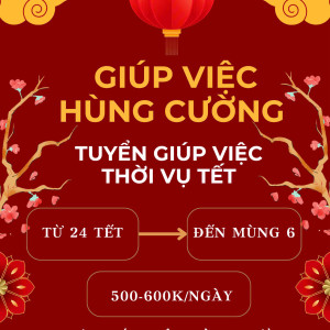 THỜI VỤ TẾT LƯƠNG TỪ 600-700K/NGÀY. GỌI EM NHẬN VIỆC NHA 0764648864