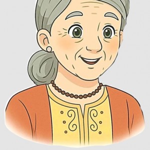Bà 85 tuổi cần người vệ sinh, tắm rữa, cho bà uống sữa hằng ngày.