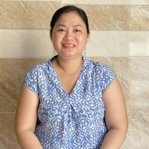 Chị Mến quê Đăk Lăk. Cần tìm công việc CHĂM ÔNG BÀ