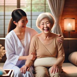Nhà có bà 91 tuổi đi lại bằng xe lăn nên cần cô hỗ trợ lâu dài. Chung cư ở RichStar, Quận Tân Phú