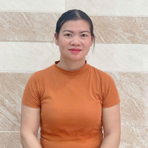 Chị Nguyên quê An Giang, xin việc chăm bé