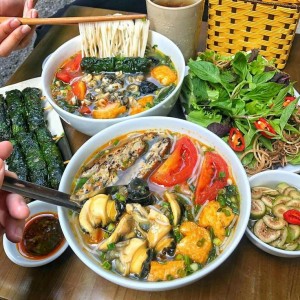 Quán Bún ốc  ở quận Gò vấp .