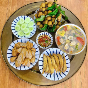 Nhà Biệt Thự , q3 , 4 Lầu , 2 người lớn , 6 bé cún , 2 bé mèo